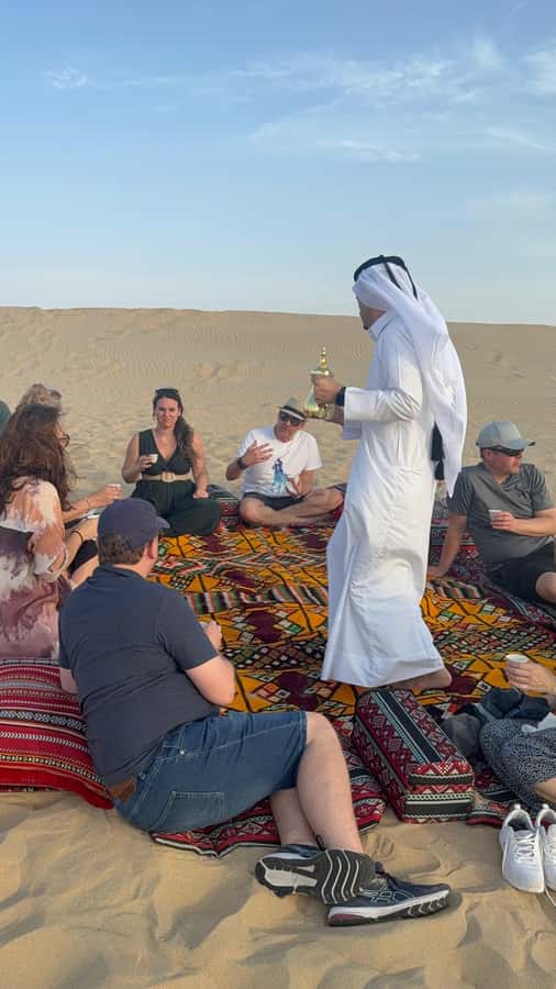 Doha: inland sea Tour With Dune Bashing &Sandboarding fun - Pickup From Doha and the Drive South