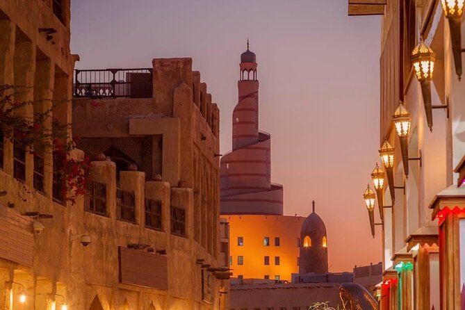 Doha Night City Tour | Souq Waqif | National Museum | The Pearl | Katara Village - Starting along the Doha Corniche