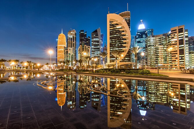 Doha Night/Day/Morning City Tour (4-hours Private Doha City Tour) - The Corniche: Doha Bay and the skyline