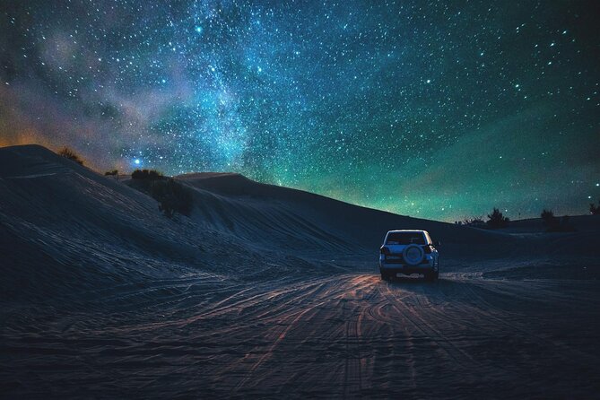 Doha Night Desert Safari Stargazing Camel Ride and Dune Bashing - Key points at a glance