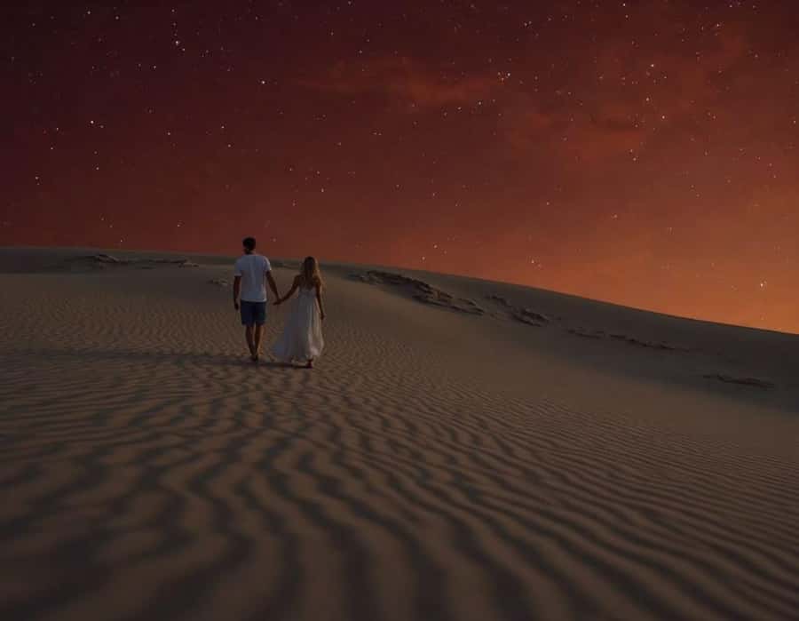 Doha : Night Desert Safari with Dune Bashing & Stargazing - Dune bashing across the southern desert