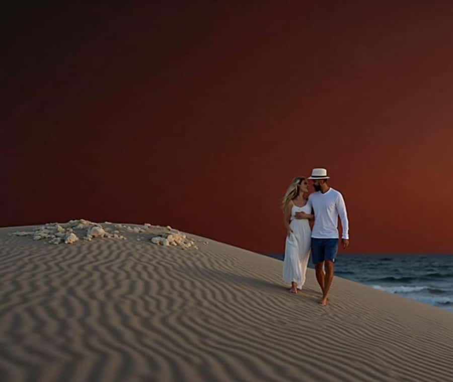 Doha: Night Inland Sea Desert Safari with Full Activities - Dune bashing after dark