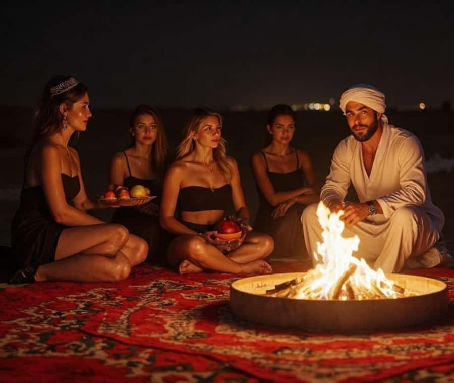 Doha: Night Inland Sea Desert Safari with Full Activities - Pickup and the road toward Mesaieed