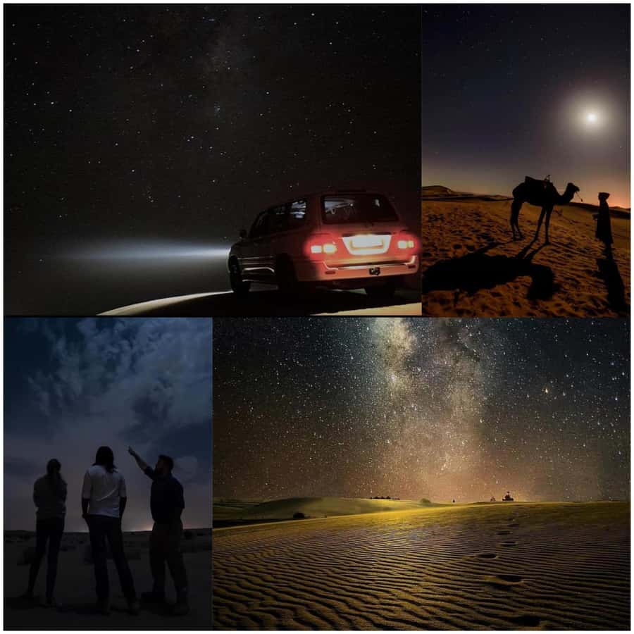 Doha: Night Safari with Dune Bashing and Camel Ride - Leaving Doha for the Al Wakrah desert