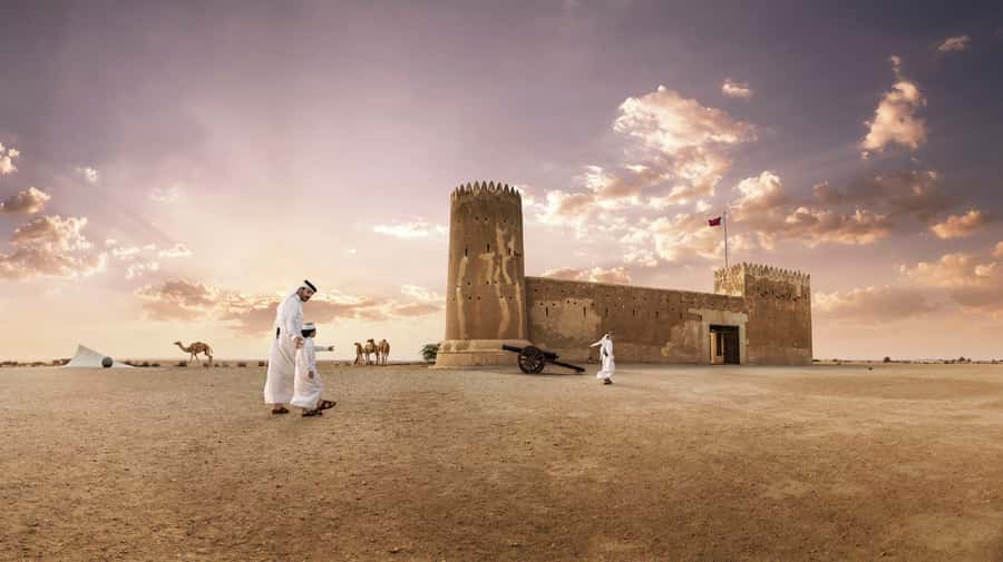 Doha: Olafur Eliasson Exhibit, Zubara Fort & Al Jumail - Guides, vehicles, and the small-group advantage
