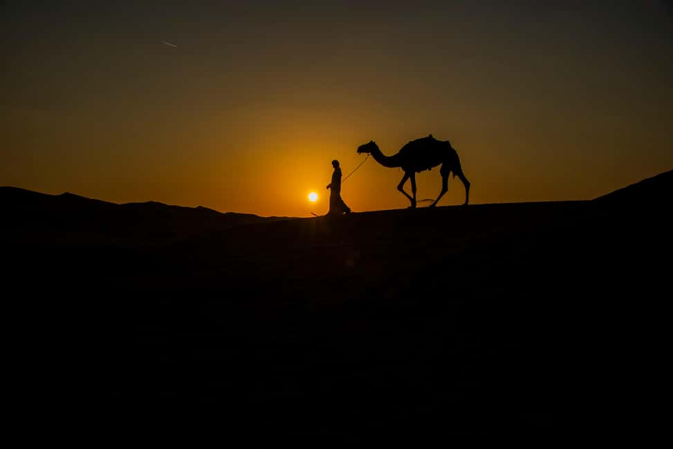 Doha: Overnight Desert Safari with Dinner and Breakfast - Sunrise and Arabian breakfast