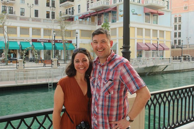 Doha: Pearl Island Food Tour – 7 Tastings, AC Vehicle - Shawarma Beside Qanat Quartier Canals