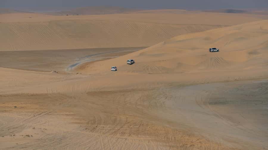 Doha Private Desert Safari, inland sea, sand boarding - What $71 per person really covers