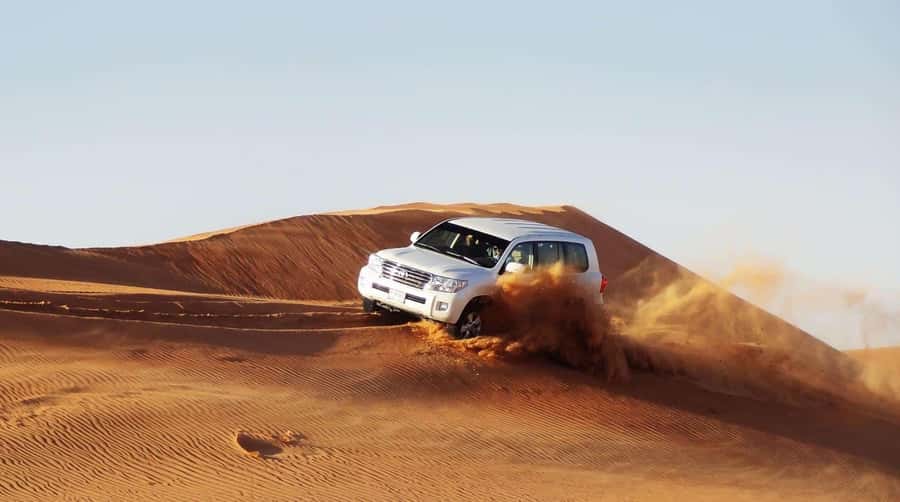 Doha : Private Desert Safari With Camel Ride & Sand Boarding - Sandboarding and dune bashing in one 105-minute stop