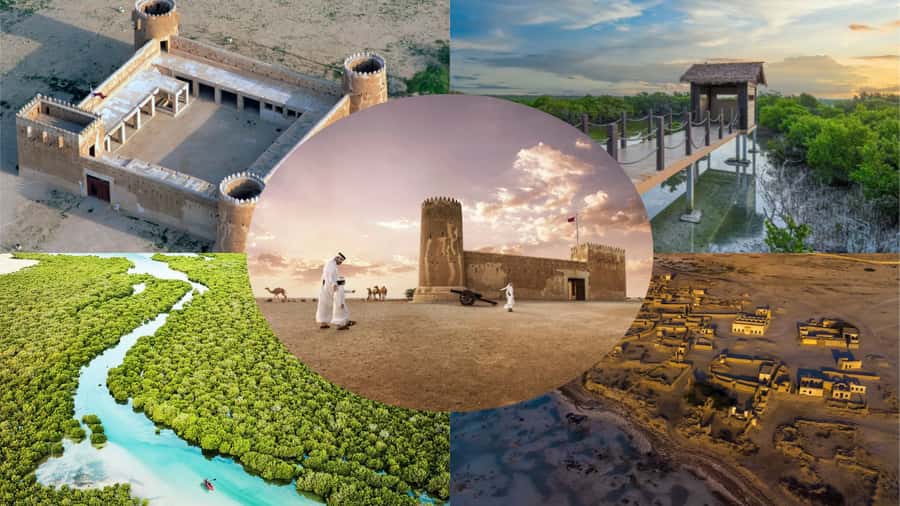 Doha: Private North Qatar Tour, Mangroves, & Zubara Fort - Al Khor harbor and the old coastal economy