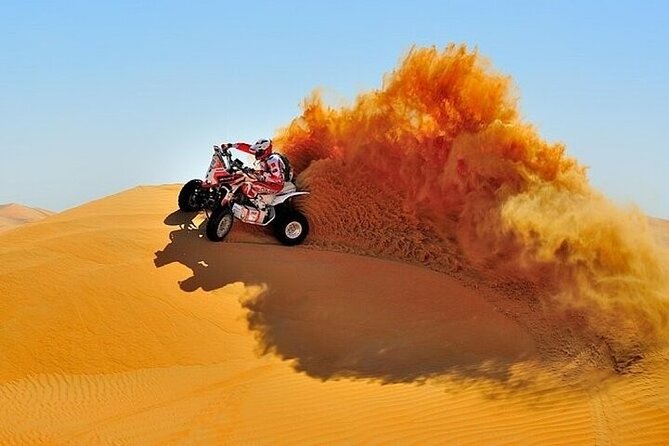 Doha Qatar ATV Quad Bike Buggy Desert Adventure and Camel Ride - From Doha to the open desert