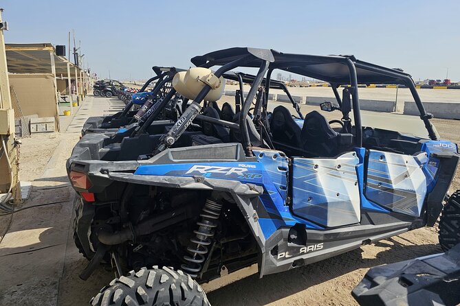 Doha Qatar ATV Quad Bike Buggy Dune Bashing and Camel Ride - Reaching Qatar’s Inland Sea