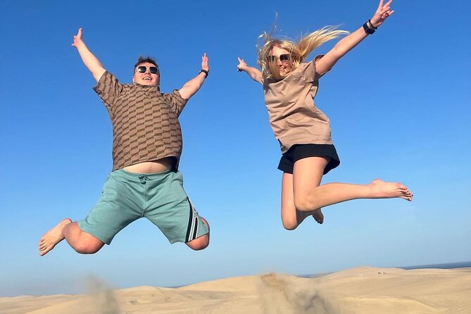 Doha Qatar ATV Quad Bike Buggy Dune Bashing and Camel Ride - The camel, falcon, tea, and tent stop