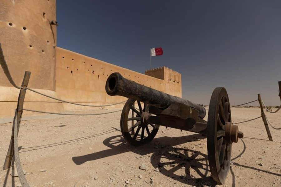 Doha-Qatar North Tour, Zubara Fort, Mangroves, purple island - Purple Island and the story behind its name