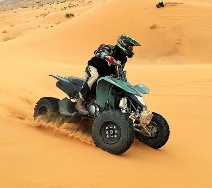 Doha:Quad Bike Desert Safari Adventure with 4x4 Vehicle Ride - Getting ready for the quad bikes
