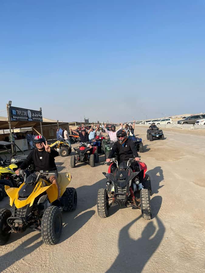 Doha: Quad Bike, Desert Safari, Buggy ride & inland sea tour - Quad biking gives you the most control