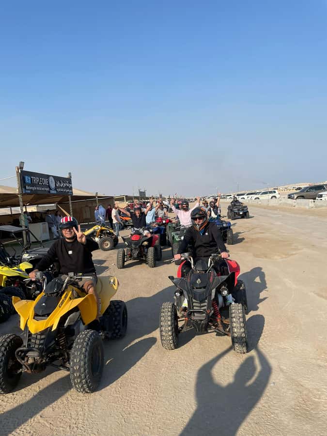 Doha: Quad Bike, Desert Safari, Buggy ride & inland sea tour - Camel riding is short but worthwhile