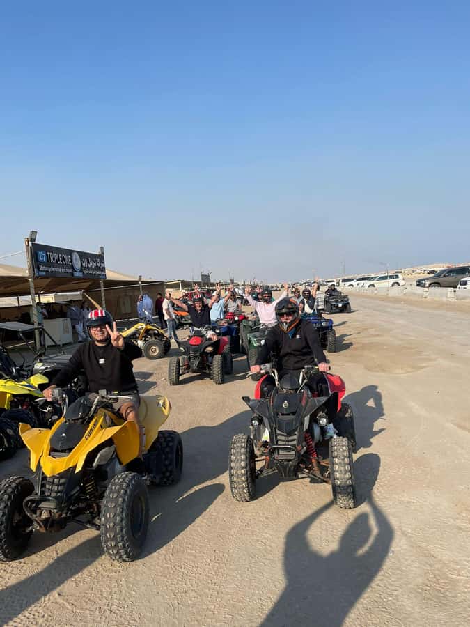 Doha: Quad Bike, Desert Safari, Buggy ride & inland sea tour - The Inland Sea rewards the long ride