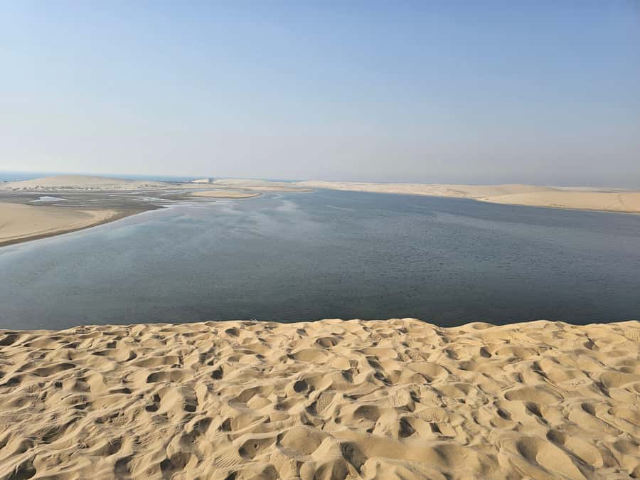 Doha: Quad Bike, Desert Safari, Buggy ride & inland sea tour - Sandboarding adds a simple final challenge