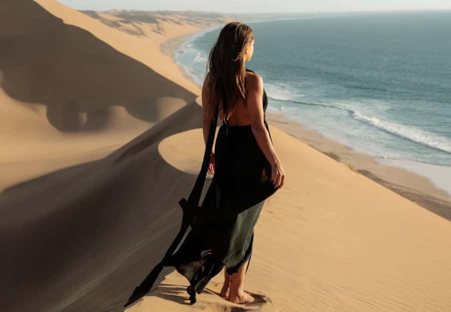 Doha: Quad Bike, Dune Bashing, Camel Ride & Inland Sea Tour - The Inland Sea near the Saudi border