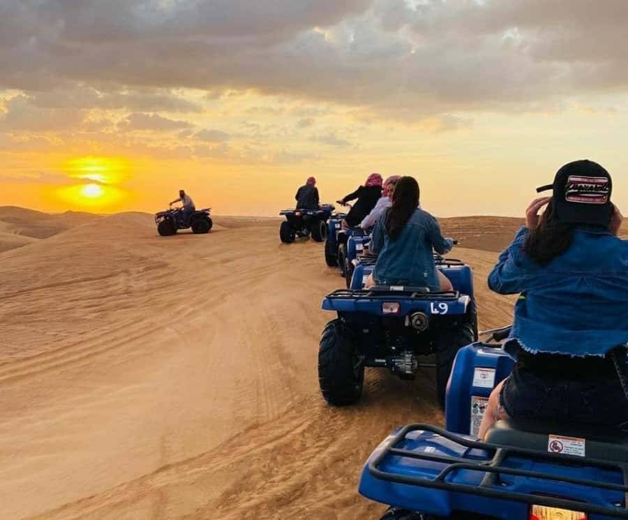 Doha: Relax Desert Safari, Camel Ride, Inland Sea, Swimming - Tea, coffee, and a pause between activities