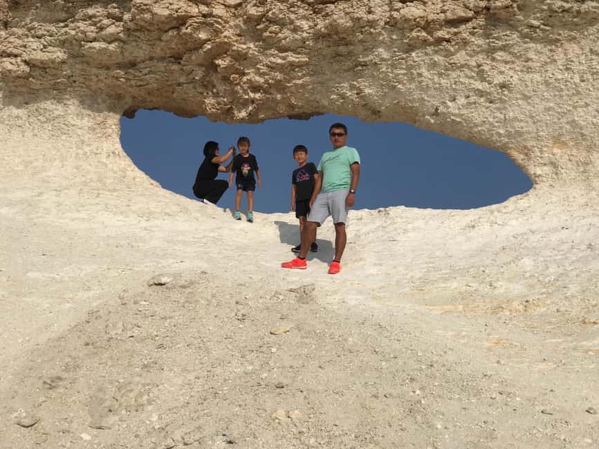 Doha; Richard Serra Installation, Mushroom rock and Zekreet - Timing, pickup, and cancellation details