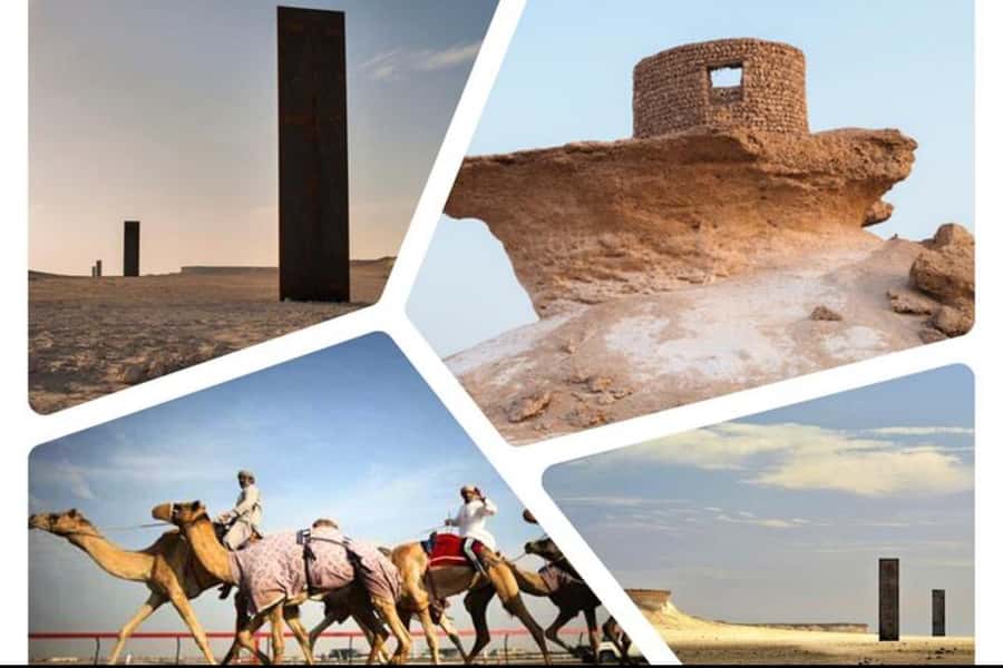 Doha: Richard Serra Sculpture, Zekreet and West Coast Tour - Key points at a glance