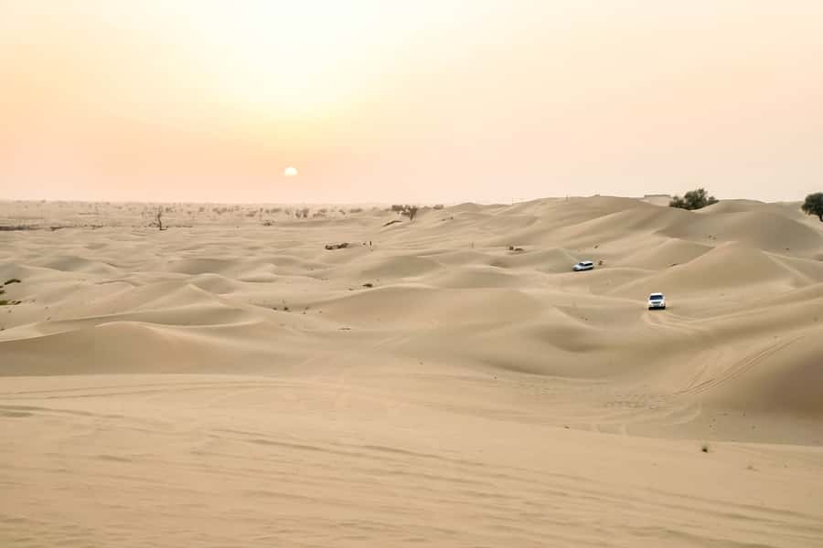 Doha: Safari, ATV, Camels, Sandboarding and Inland Sea Tour - Khor Al Adaid, where sand meets water