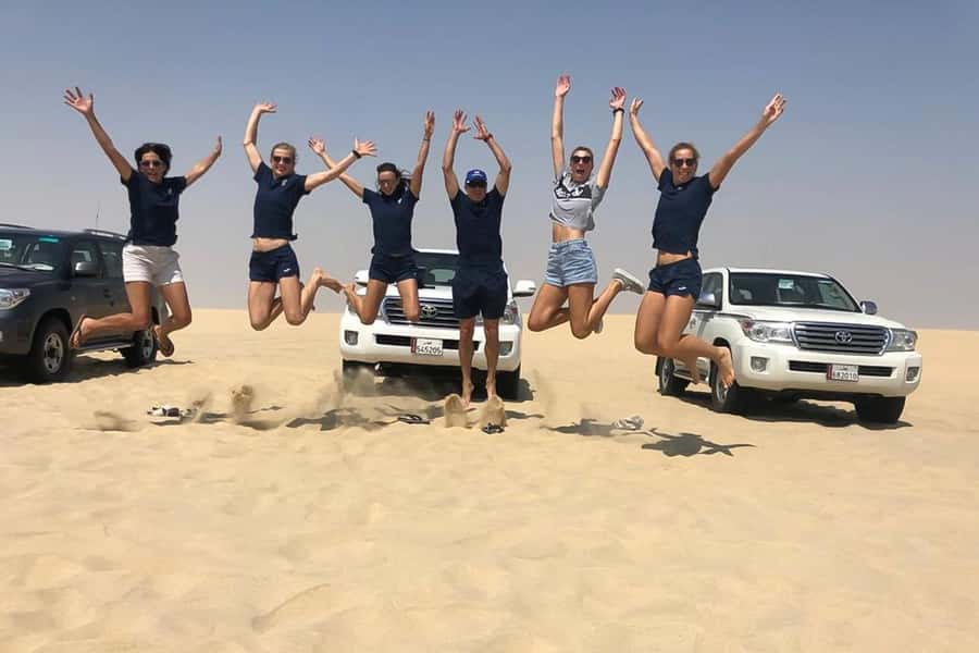 Doha Safari: ATV Ride, Dune Bashing, & Sandboarding Fun - Tea, Camels, and a Short Desert Camp Visit