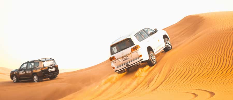 Doha: Safari | Inland Sea Tour | Camel Ride | Sandboarding - A short camel ride at Sealine Beach