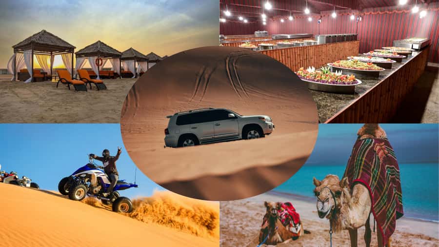 Doha:Safari Tour with Lunch/Dinner in Desert by the Sea Side - Pickup From Doha and the Seven-Hour Pace