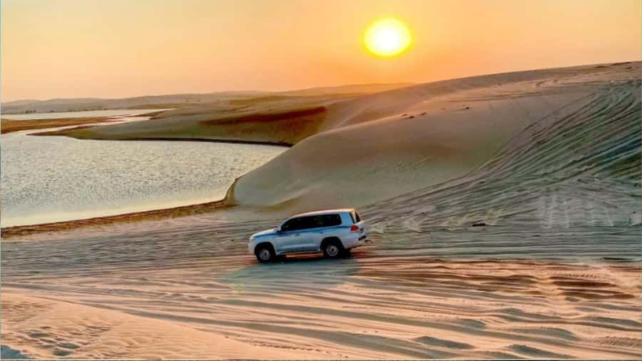 Doha :Sunrise/ Sunset Desert Safari CamelRide & Sandboarding - Key points before you book
