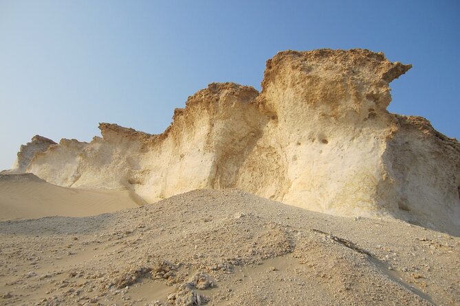 Doha West Qatar Richard Serra Sculpture, Mushroom Rock Tour - Zekreet and the famous mushroom-shaped rocks