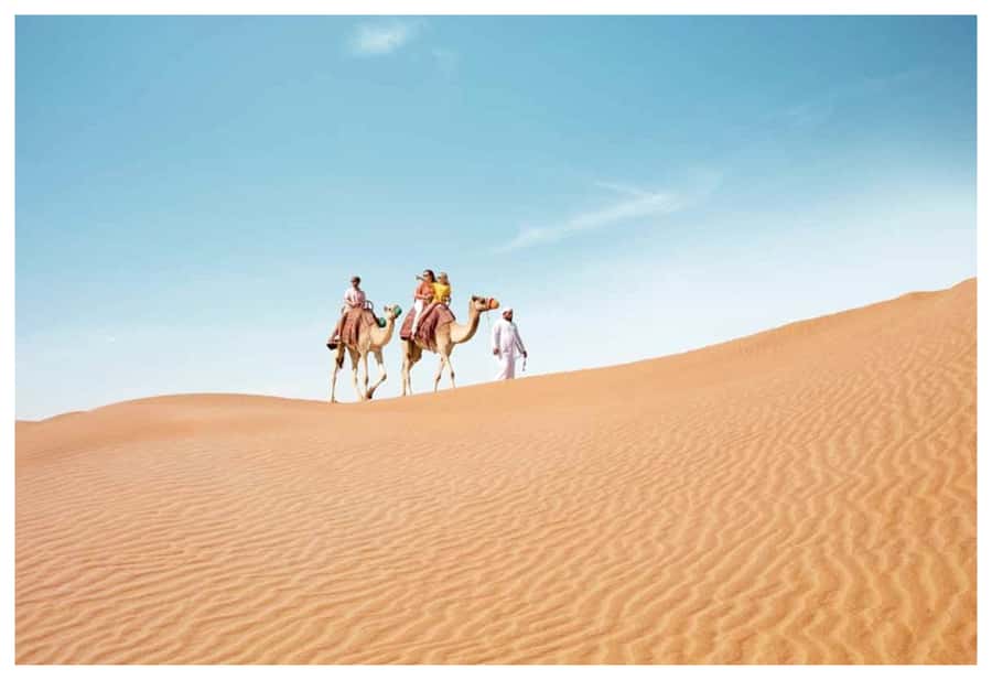 Dune Bashing, Sandboarding, Camel Ride & Optional ATV Ride - Khor Al Adaid, where the sand meets the Gulf