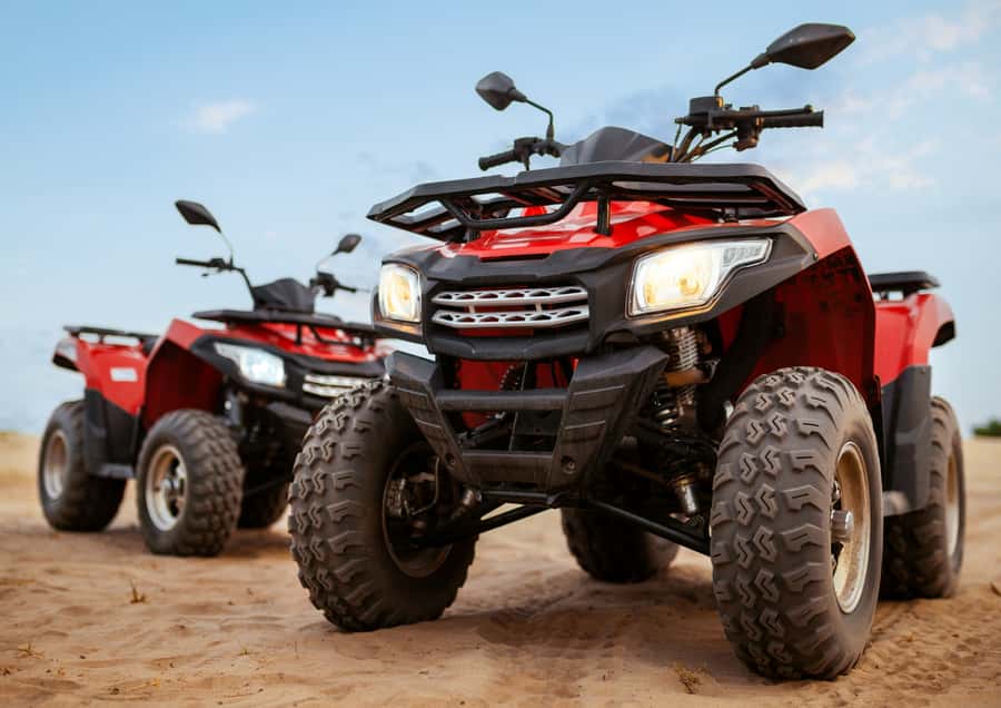 Dune Bashing, Sandboarding, Camel Ride & Optional ATV Ride - Choosing the ATV option