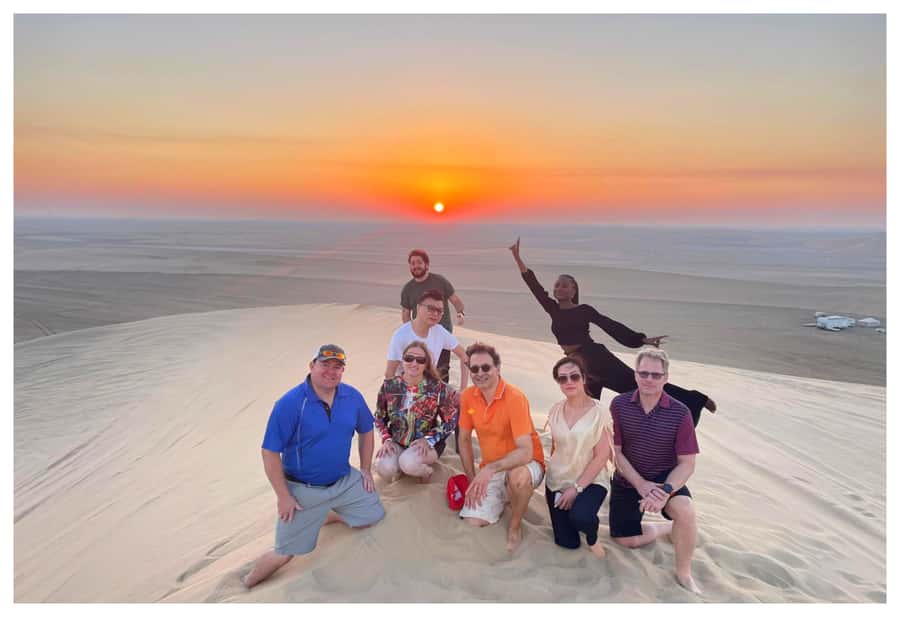 Dune Bashing, Sandboarding, Camel Ride & Optional ATV Ride - How the timing affects your day