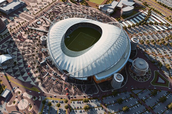 FIFA 2022 World Cup Stadiums in Qatar - Private Trip from Doha with Hotel Pickup - Ahmad Bin Ali Stadium and the rebuilt football ground