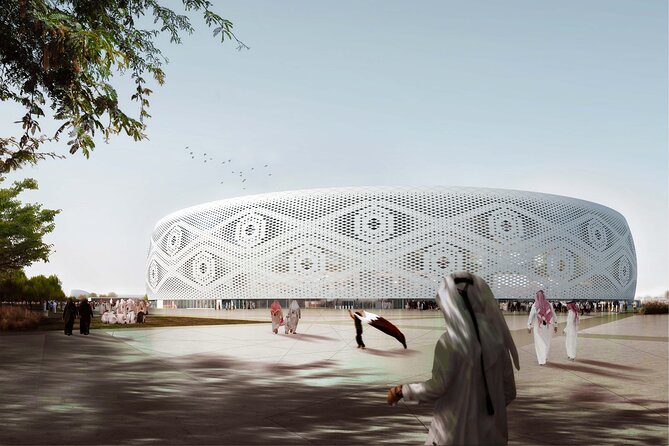 FIFA 2022 World Cup Stadiums in Qatar - Private Trip from Doha with Hotel Pickup - Education City Stadium links sport with universities