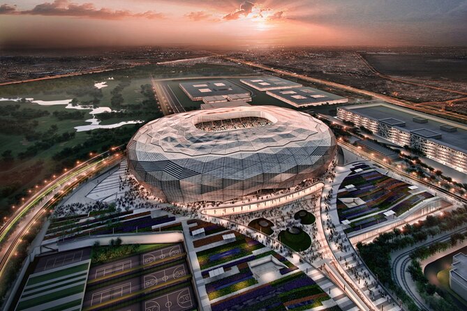 FIFA 2022 World Cup Stadiums in Qatar - Private Trip from Doha with Hotel Pickup - Al Thumama’s football design draws on Arab tradition