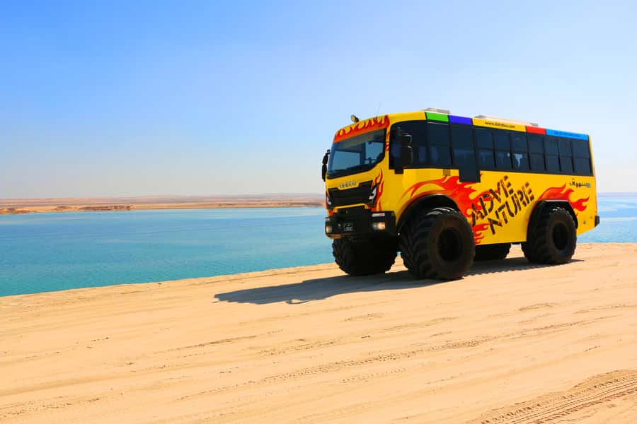 From Doha: Exclusive Monster Bus Safari Experience - Forty-five minutes over Sealine’s dunes