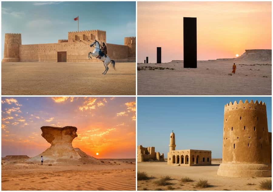 From Doha: Full-Day Tour to Qatar North and West - Al Khor and Purple Island: the northern opening