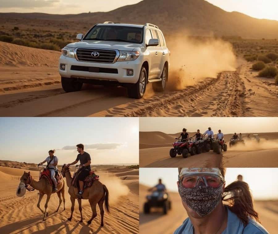 From Doha: Inland Sea Desert Safari with All Activities - Key points at a glance