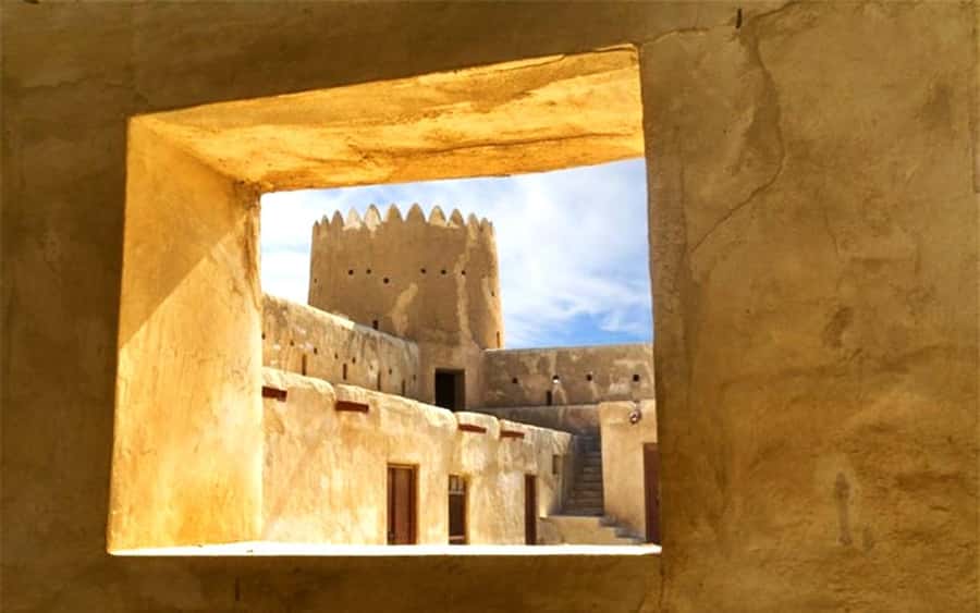 From Doha: Private Al Jassasiya, Zubarah & Purple Island. - Starting from Doha in a private vehicle