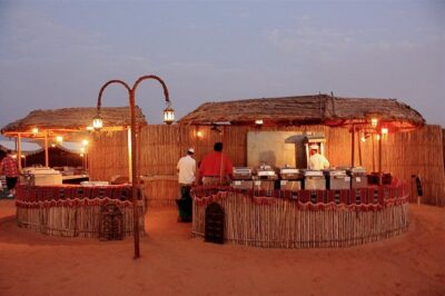 Full Day Desert Safari with Buffet Dinner,Sand Boarding & Camel Ride
