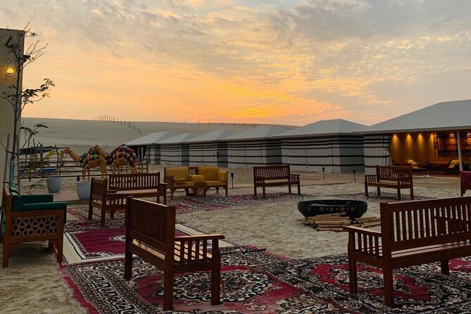 Full-day Qatar desert safari: dune bashing, sandboarding, camels - Qatar’s singing sand dunes