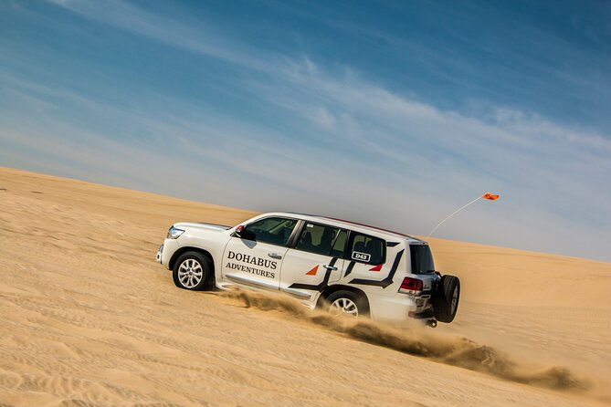 Full-day Qatar desert safari: dune bashing, sandboarding, camels - Sandboarding, camels, and the activity balance