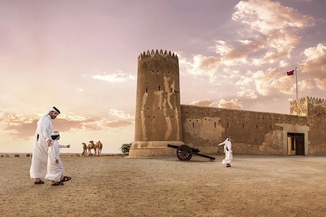 Full Day Tour to Qatar North And West With Pickup From Doha - Zekreet Fort ruins and the umbrella-shaped rock