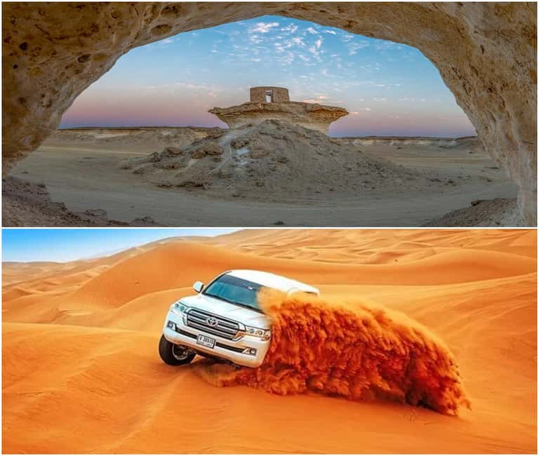 Fullday Tour to West of Qatar And Desert Safari with Pickup - Starting at the Al Shahaniya camel racetrack
