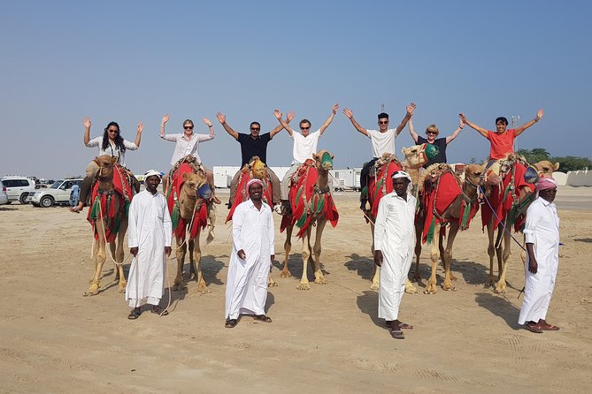 Half Day Desert Safari || Sand Boarding || Camel Ride || Inland Sea Visit || - Sealine Beach and the tire-deflation ritual