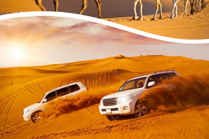 Half Day Desert Safari with Sand Boarding and Camel Ride - The 4X4 ride across the dunes